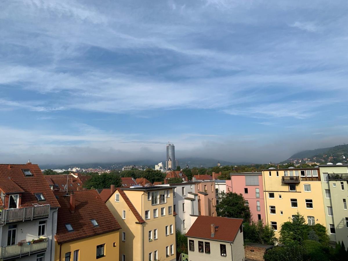 Apartment Skyline Of Jena, Luxurioes, Einzigartig, Free Wifi, Parkplatz, Klimatisiert, Zentral 외부 사진