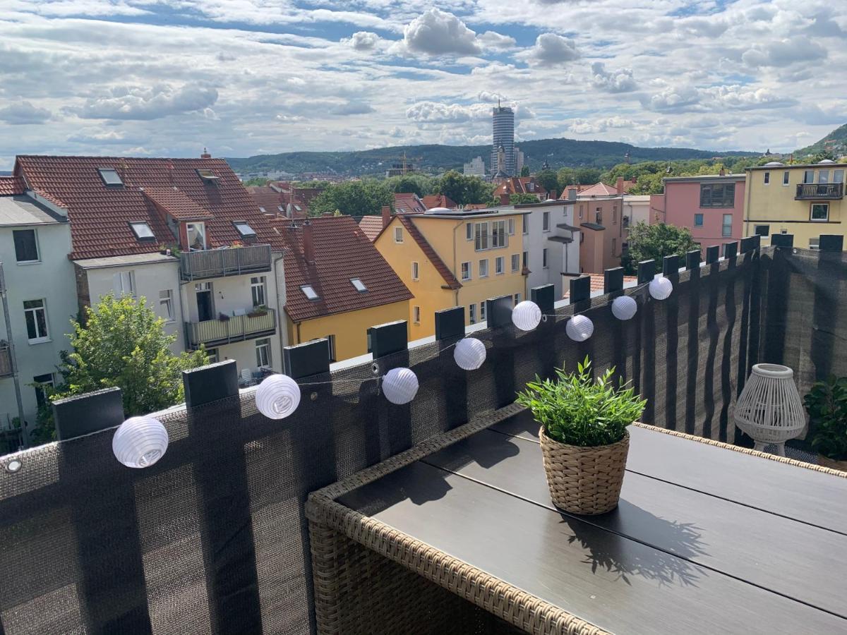 Apartment Skyline Of Jena, Luxurioes, Einzigartig, Free Wifi, Parkplatz, Klimatisiert, Zentral 외부 사진